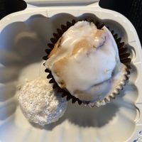 Cookie and muffin   at Pushkin's Bakery in Sacramento