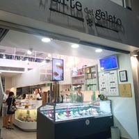 Vegan options at L'arte del Gelato in New York