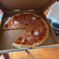 20” pizzaas  at Lazy Moon Pizza in Orlando