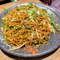 Stir Fry Noodle with Mixed Veg at Kuānzhǎi Xiàng Noodle Alley - 宽窄巷 Noodle Alley in England