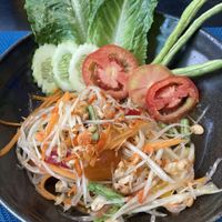 Green papaya salad  at En Vogue, Novotel Phuket Kata Avista  in Chang Wat Phuket