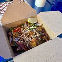 Pad thai jay (no egg)  at Elephant Asian Street Food in County Dublin