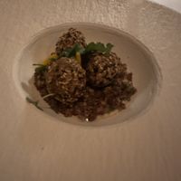 Chickpea falafel   at The Spa at Lake House in Daylesford