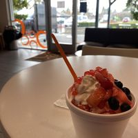 Vegan Friendly Fro-Yo Post-Run 💕💕💕  at Yogurt Mill in Modesto