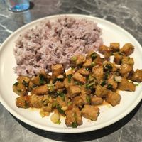 Salt & Chilli Tempeh. at So Vegan - Phoenix Pratunam in Bangkok