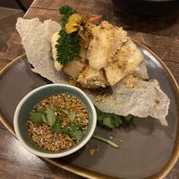 Salt and pepper tofu   at Siam Seaside in Victor Harbor