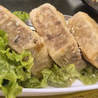 Yam cake at Nature Vegetarian Delights (NVD) Restaurant in Northeast Singapore