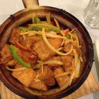 tofu dish at Lotus Vietnamese Cuisine in Duluth