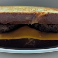 Breakfast Sammy at Temptations Bikini Espresso in Portland