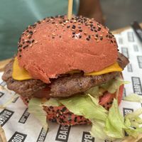 Vegan burger  at Foodhall MOUT in Noord-holland