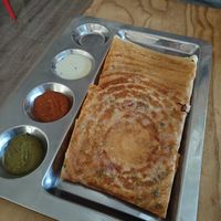 Onion Dosa at Diwali Indian Cuisine  in San Francisco