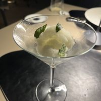 6. lime granita   at Terracrua Restaurant in Sardegna