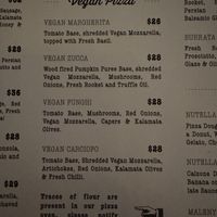 Options   at Amore Pizza  in Coolum Beach