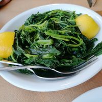 Fresh greens at Taverna Gardenia in καστράκι