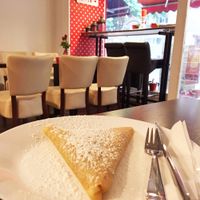 Vegan nutella Crêpe at Roka Bell Eis Cafe and Creperie in Berlin