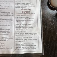 Beyond burger  at Fitzwilly's Restaurant in Northampton