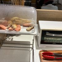 Breads and toaster at VEGANala 旭穗蔬食 in Taipei