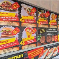 Main menu  at Falafilo in København