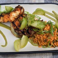 Birria mushroom steak at Borrowed Time in Douglas