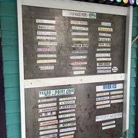ice cream Menu  at Super Scoops in Henniker
