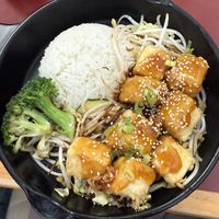 Teriyaki tofu  at Mr Sushi Lynn Valley in North Vancouver