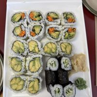 Veggie combo  at Mr Sushi Lynn Valley in North Vancouver