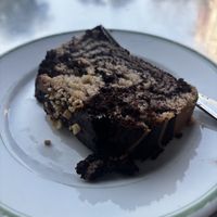 Tarta de nueces y vainilla   at El Slo cafe in Catalunya