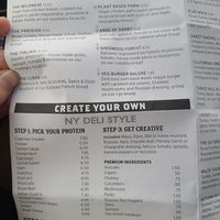 Menu at Ithaca Bakery - Meadow St in Ithaca