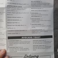 Menu at Ithaca Bakery - Meadow St in Ithaca