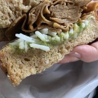 Susies Garden w/o Lettuce, Tomato or Sprouts  at Ithaca Bakery - Meadow St in Ithaca