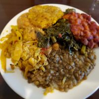 My lunch at Upohar Vegetarian Restaurant in Lancaster