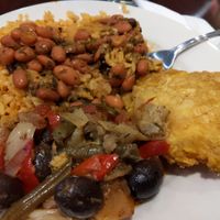 4 of the buffet options. at Upohar Vegetarian Restaurant in Lancaster