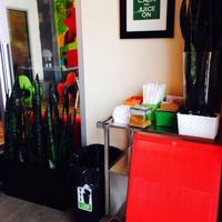 Raw sweetener... If you need it at PRESS in Washington