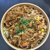 Vegan “chicken” bowl  at Kwiki - gourmet streetfood in Wien