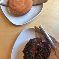 Cinnamon & Oreo donuts  at Considerit in Edinburgh