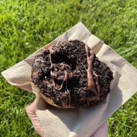 Oreo doughnut  at Considerit in Edinburgh