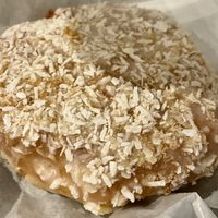 Passion fruit doughnut   at Considerit in Edinburgh