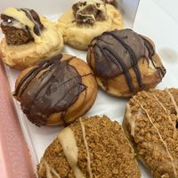 Sticky toffee pudding, Boston creme, Biscoff  at Considerit in Edinburgh