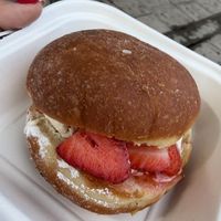 Strawberry and Cream 🍓  at Considerit in Edinburgh
