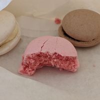 vegan macarons at Considerit in Edinburgh