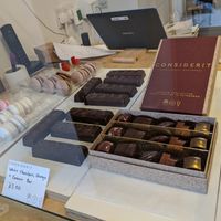chocolates at Considerit in Edinburgh