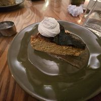 Carrot Basque cheesecake, Walnut butter at Soots  in Manchester