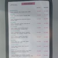 Menu at PATATI & PATATA in Nouvelle-aquitaine