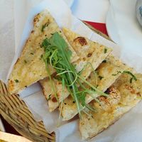 Naan with garlic at Satluj Restaurant in Bayern