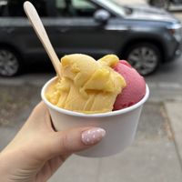 Passionfruit flavour was a standout!  at Moonmilk Ice Cream and Cake Club in Toronto