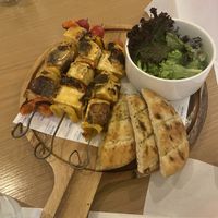 Vegan skewers  at Agora in Riyadh Province