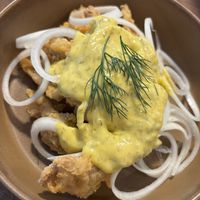 Orange chicken  at Mello in Bangkok