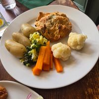 Vegan Wellington comes with gravy at The Two Brewers in Olney