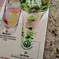 Ice cream cup at Buonissimo Eismanufaktur in Bayern