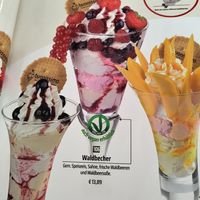 Ice cream cup at Buonissimo Eismanufaktur in Bayern